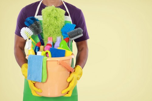 Confirmation of cleaner booking process and service acceptance