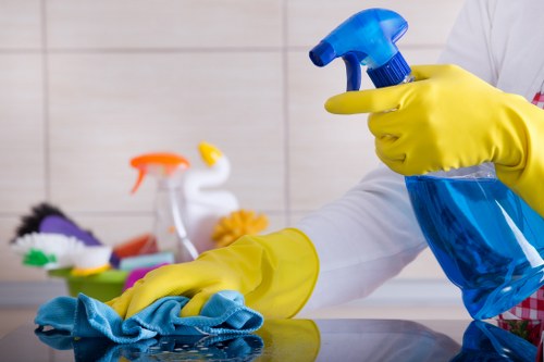 Cleaning shared stairwells and landings in Greenwich