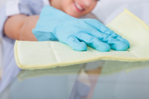 Office cleaning team supporting Greenwich workplaces